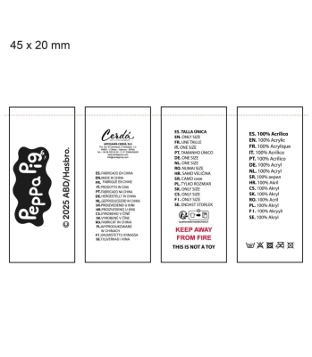 ДЕТСКА ШАПКА С ТОПЧЕНЦА, ШАЛ И РЪКАВИЦИ PEPPA PIG