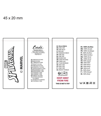 ДЕТСКА ШАПКА С ШАЛ И РЪКАВИЦИ SPIDERMAN