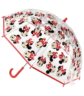 Детски Чадър Механичен Прозрачен Мики Маус, Mickey Mouse