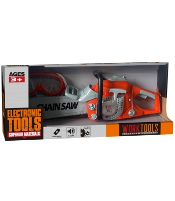 Детска Оранжева Електрическа Резачка с Очила