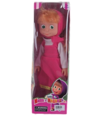 Кукла Маша и Мечока, Masha and the Bear 35 см