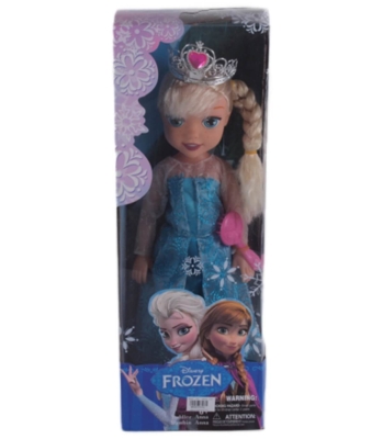 Кукла Ледена Принцеса Замръзналото Кралство, Frozen с Корона в Кутия