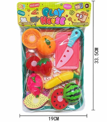 Детски Плодове за Рязане с Дъска 5 бр в Плик