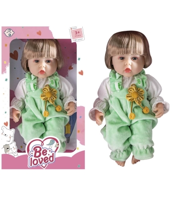 КУКЛА BE LOVED СЪС ЗЕЛЕН ГАЩЕРИЗОН