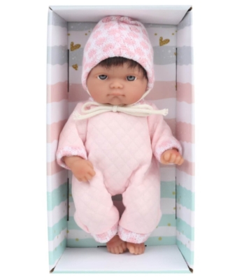 Кукла Mini Baby Doll с Розови Дрехи 25 см