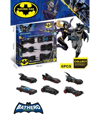 6 Метални Колички Батман, Batman