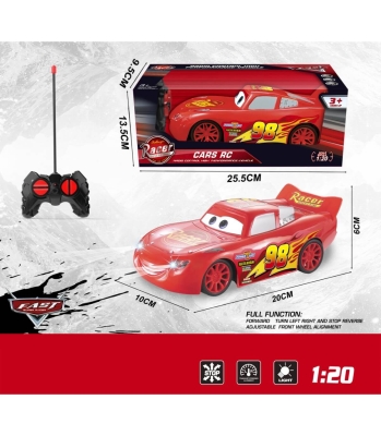 Червена Кола Колите, Cars с Дистанционно Управление 4 Посоки