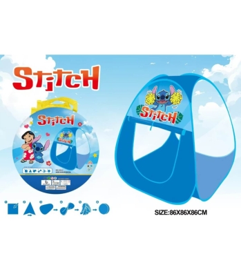 Палатка Стич, Stitch, 86х86х86 см Саморазпъваща