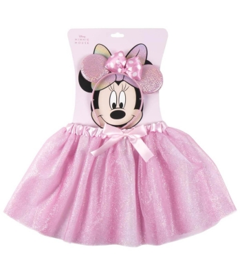 Детски Комплект Пола С Диадема За Коса Мини Маус Minnie Mouse