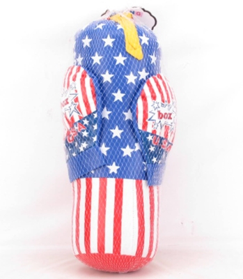 ДЕТСКА БОКСОВА КРУША С РЪКАВИЦИ САЩ 42 СМ