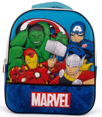 Раница за Детска Градина 3D с 1 Отделение Avengers