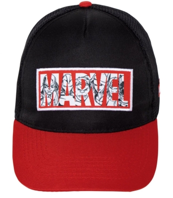 ЮНОШЕСКА ШАПКА С КОЗИРКА И МРЕЖА MARVEL 56/58