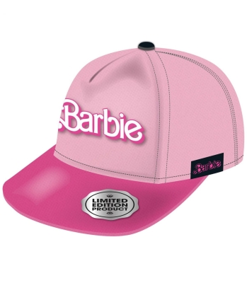 ЮНОШЕСКА ШАПКА С КОЗИРКА И БРОДЕРИЯ BARBIE 56/58