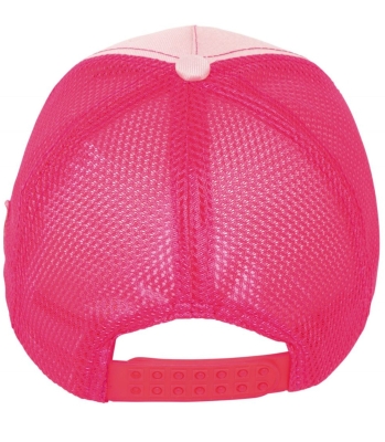 ДЕТСКА ШАПКА С КОЗИРКА И МРЕЖА BARBIE 51/54