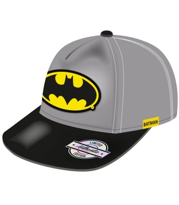 ЮНОШЕСКА ШАПКА С КОЗИРКА И БРОДЕРИЯ BATMAN 56/58