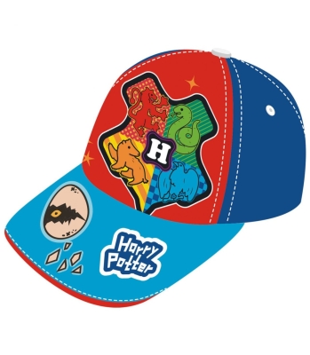 ДЕТСКА ШАПКА С КОЗИРКА HARRY POTTER 2 ВИДА 48/51 : Цвят - Светлосин