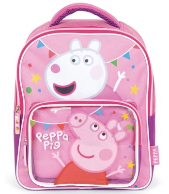 Раница за Детска Градина с Голям и Малък Джоб Пепа Пиг Peppa Pig