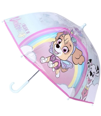 Детски Чадър Механичен Скай Skye Пес Патрул Paw Patrol