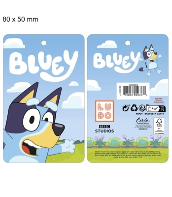 Детско Хавлиено Пончо Блуи, Bluey 50х115 см