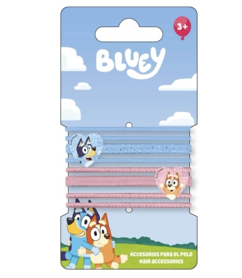 Детски Ластици За Коса 8 Броя  Блуи Bluey