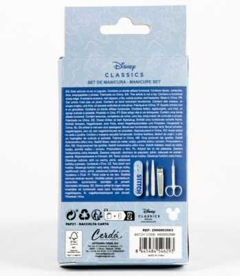 Детски Несесер с Комплект за Нокти 5 Части Стич, Stitch