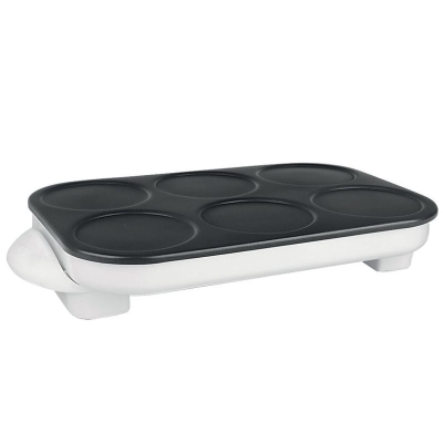 Уред за палачинки, 1500W, 6х11.5 см, 240 C, 6 форми,Незалепващо покритие