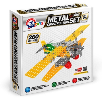 Метален конструктор самолет с 260 части TECHNOK, Украйна