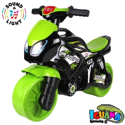 Мотор за баланс с дръжка за носене, зелен, Зуки и Светлина, TECHNOK, Украйна