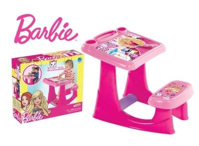 Детски чин-бюро със седалка 2в1, 70х55х56см, Barbie, Барби, DEDE