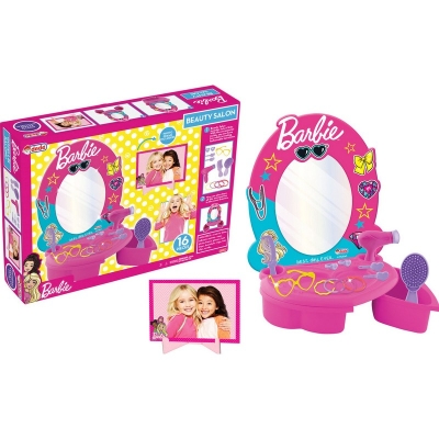 Тоалетка с аксесоари, 16 части, BARBIE, БАРБИ, DEDE