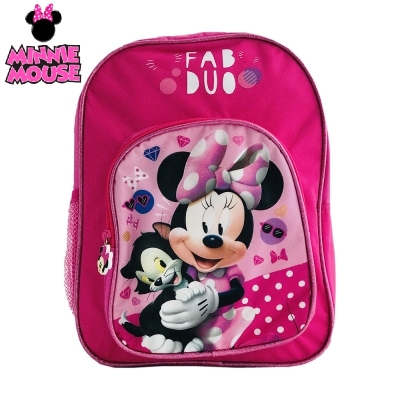 Раница за детска градина с голям и малък джоб, Мини Маус, Minnie Mouse FAB Duo