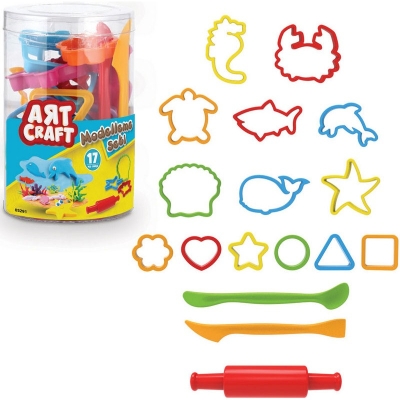 Комплект за пластелин с формички и инструменти, DEDE