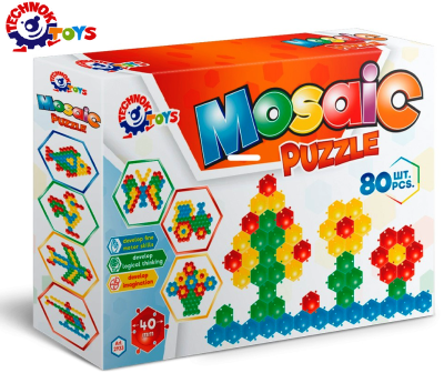 Мозайка за най-малките, 80 части, TECHNOK, Украйна