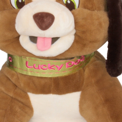 Куче с каишка „Lucky“, 32см