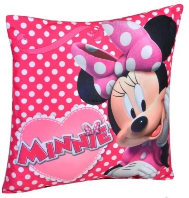 Детска декоративна възглавничка Minnie Mouse, Мини Маус, 30х30см