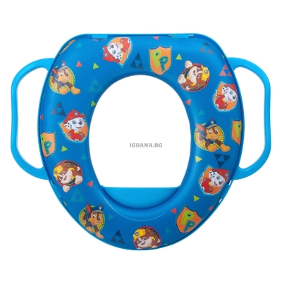 Седалка за тоалетна чиния, дъска с дръжки Пес Патрул, PAW PATROL