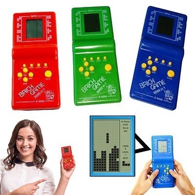 ПРОМО КОМПЛЕКТ 2 броя Тетрис конзола 9999в1 Brick Game Ретро игра TETRIS игрова конзола | IGUANA.BG