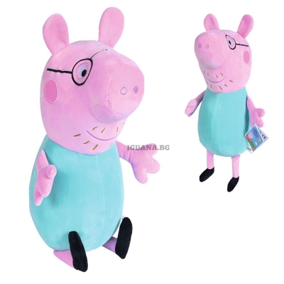 Simba PEPPA PIG Плюшен татко праско 37 см