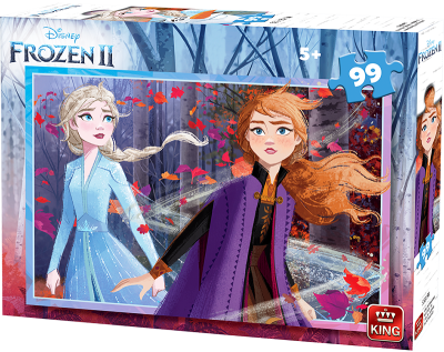 Пъзел 2в1 FROZEN 99 части Замръзналото кралство 2 KING, Холандия