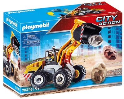 Playmobil - Занимателен комплект за игра Колесен товарач, 25 елемента