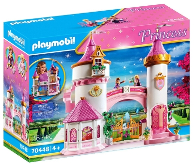 Playmobil - Занимателен комплект за игра  Замък за принцеса, 186 елемента