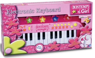 Bontempi - Електронен синтезатор с 24 клавиша и микрофон