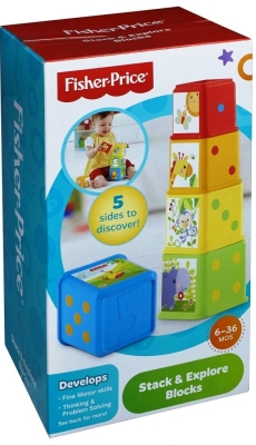 Чашки за редене на кула Fisher Price