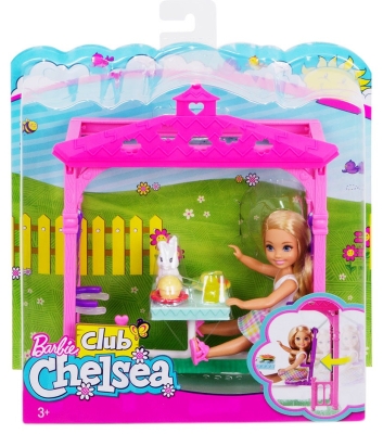 Кукла Barbie/Барби - Игрален комплект Челси с аксесоари за пикник или количка за сладолед