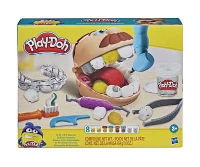 Play Doh пластелин - Игрален комплект: Зъболекар