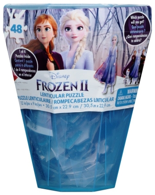 Релефен пъзел 48 части Замръзналото кралство Frozen