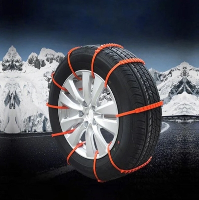 PVC Вериги за автомобилни гуми, 10бр. клипсове за сняг против хлъзгане