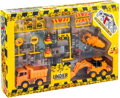 Комплект Строителна Площадка в Подаръчна Кутия 41×19×7