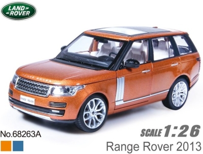 Метален Джип Range Rover с Отваряеми Врати, Преден Капак и Багажник MSZ 1:24