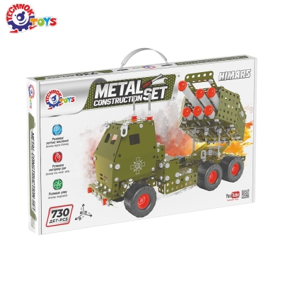 Метален конструктор ракетна установка HIMARS, 730 части, TECHNOK, Украйна